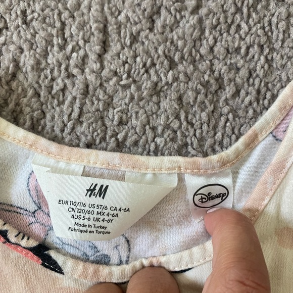 💕 Girls Graphic Minnie Mouse Tank  Dress - Picture 5 of 5